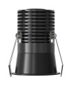 CANE * EMPOTRABLE LED 12W 4000K  NEGRO